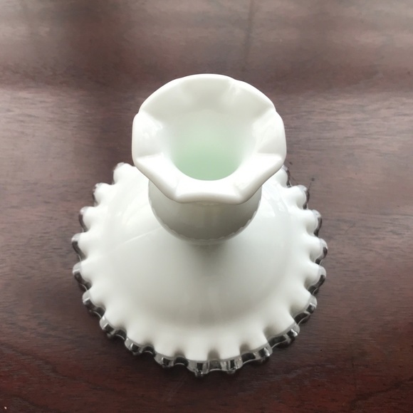 Fenton Silver Crest Candle Holder - Picture 10 of 15